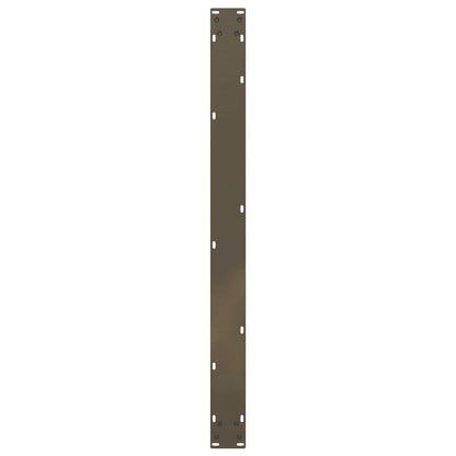 Esstischbeine U-Form 2 Stk. Naturstahl 100x(72-73) cm Stahl