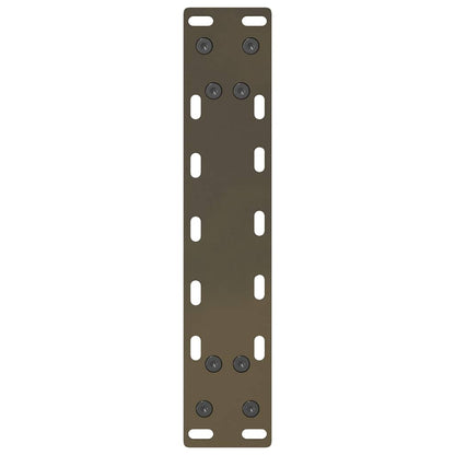 Couchtischbeine Naturstahl 2 Stk. 30x(30-31) cm Stahl