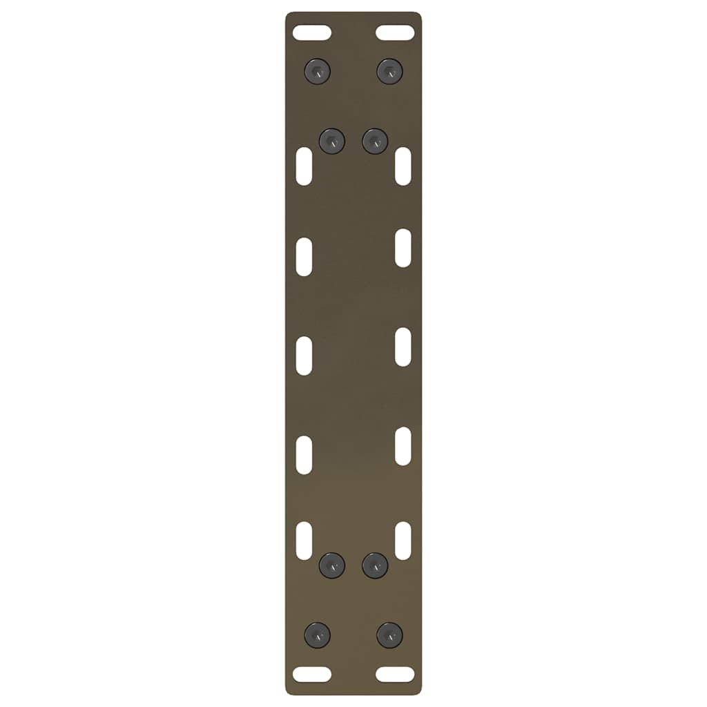 Couchtischbeine Naturstahl 2 Stk. 40x(30-31) cm Stahl