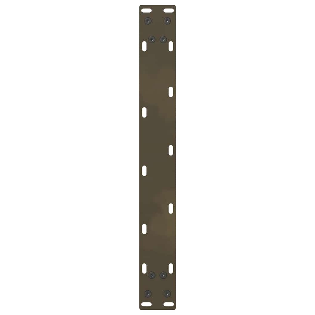 Couchtischbeine Naturstahl 2 Stk. 50x(30-31) cm Stahl