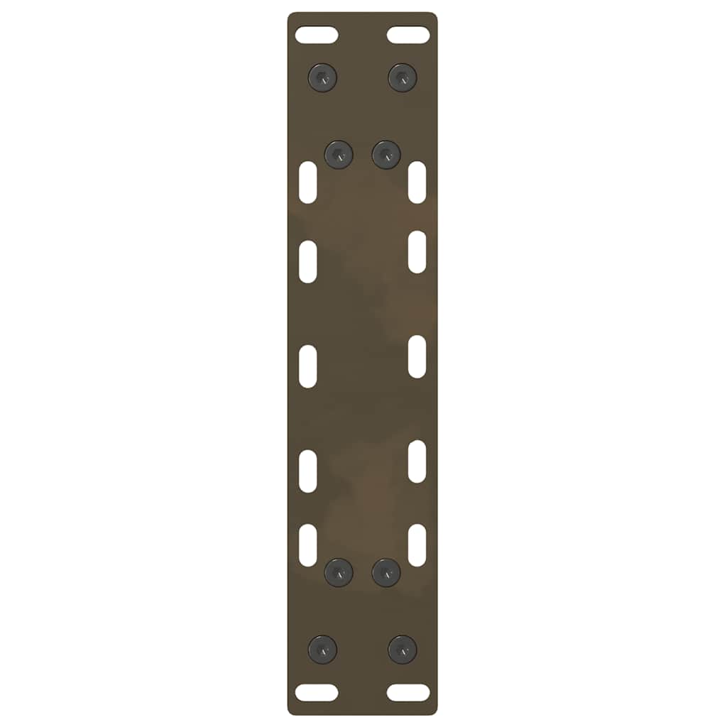 Couchtischbeine Naturstahl 2 Stk. 38x(42-43) cm Stahl