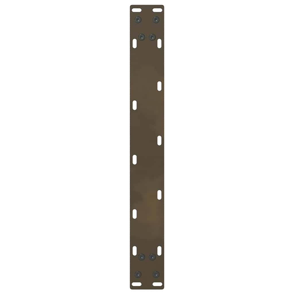 Couchtischbeine Naturstahl 2 Stk. 60x(42-43) cm Stahl
