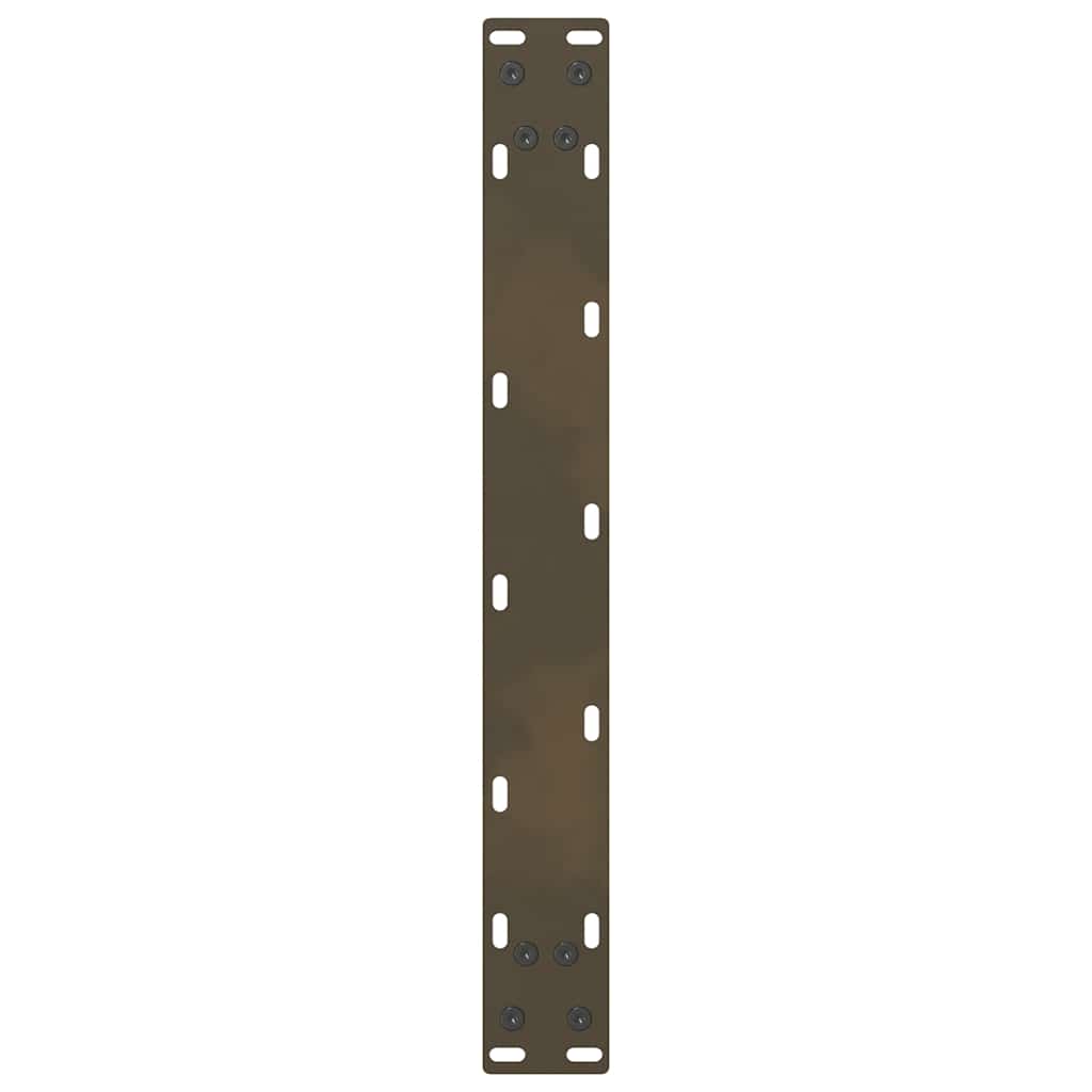 Couchtischbeine Naturstahl 2 Stk. 70x(42-43) cm Stahl