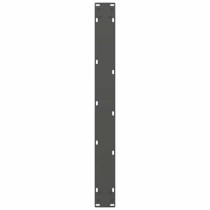 Esstischbeine Anthrazit 2 Stk. 70x(72-73) cm Stahl