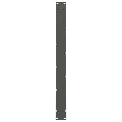 Esstischbeine Anthrazit 2 Stk. 90x(72-73) cm Stahl