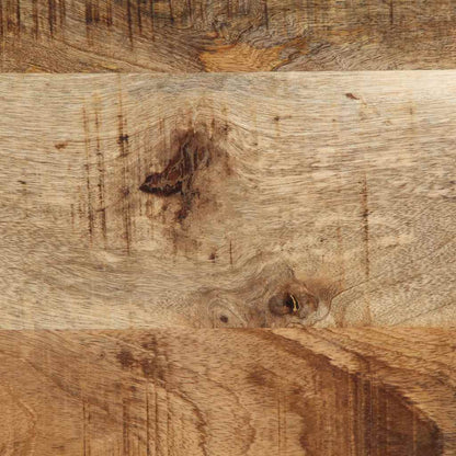 Sengebord 40x35x40 cm Groft mango massivt træ