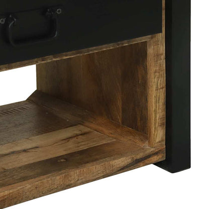 Kleiderständer Braun 110 x 40 x 185 cm Massivholz Mango