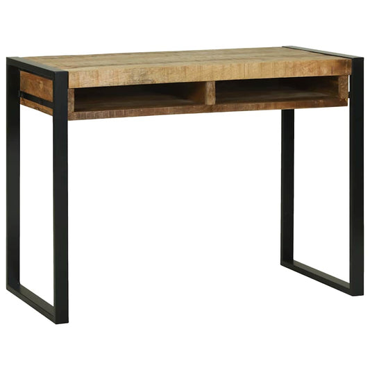 Schminktisch mit Regal Braun 100 x 50 x 75 cm Massivholz Mango