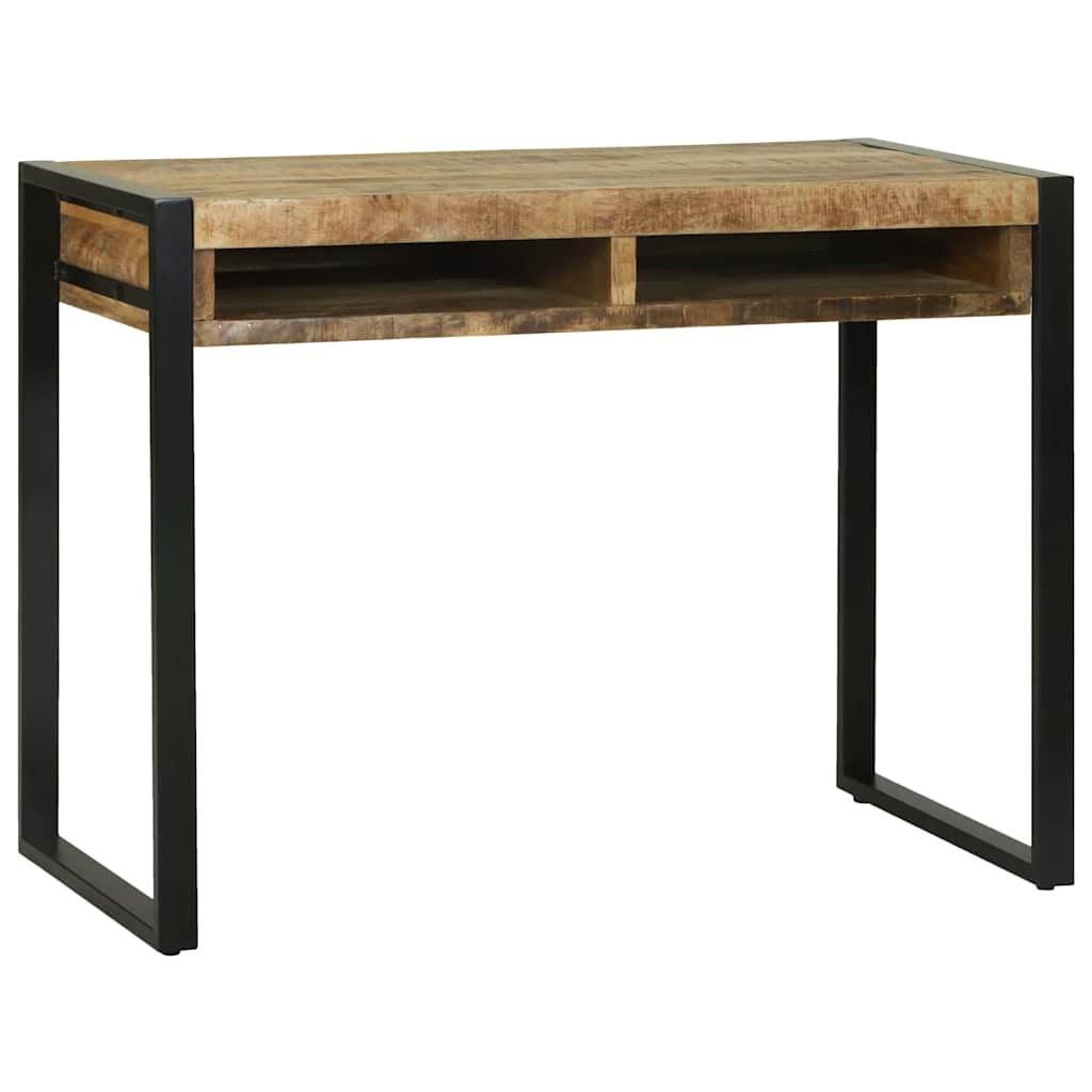 Schminktisch mit Regal Braun 100 x 50 x 75 cm Massivholz Mango