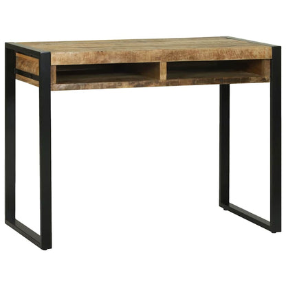 Schminktisch mit Regal Braun 100 x 50 x 75 cm Massivholz Mango
