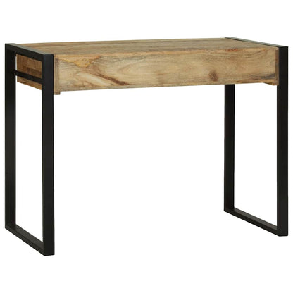 Schminktisch mit Regal Braun 100 x 50 x 75 cm Massivholz Mango