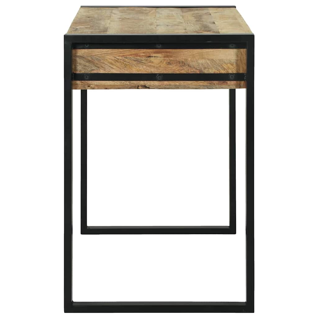 Schminktisch mit Regal Braun 100 x 50 x 75 cm Massivholz Mango