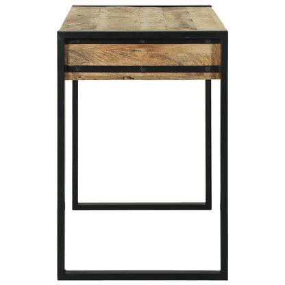 Schminktisch mit Regal Braun 100 x 50 x 75 cm Massivholz Mango