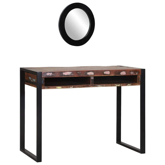Schminktisch Mehrfarbig 100 x 50 x 75 cm Massivholz Altholz