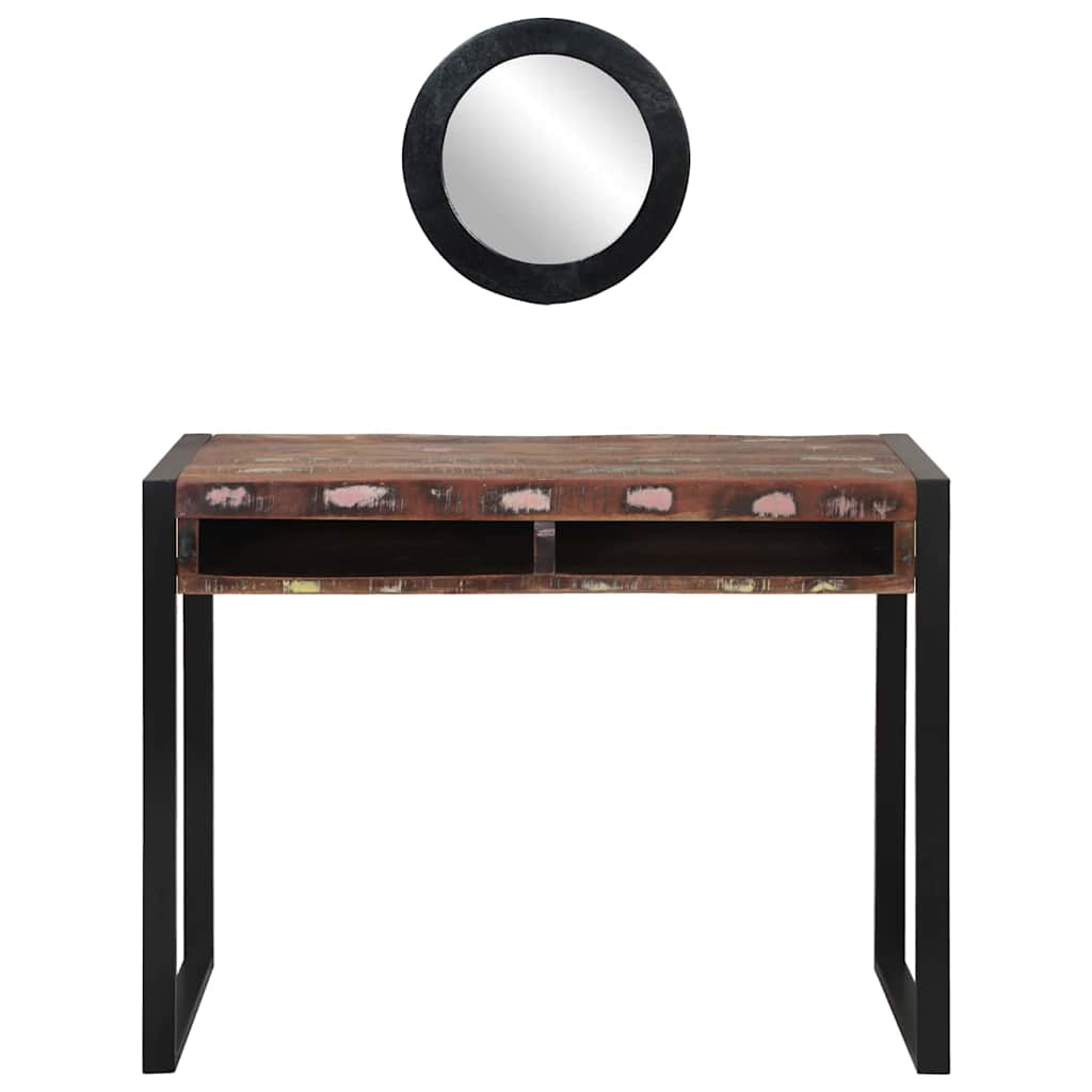 Schminktisch Mehrfarbig 100 x 50 x 75 cm Massivholz Altholz