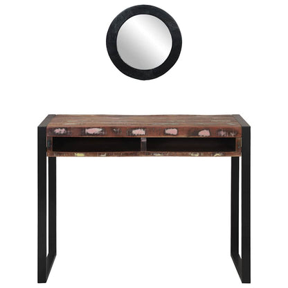 Schminktisch Mehrfarbig 100 x 50 x 75 cm Massivholz Altholz