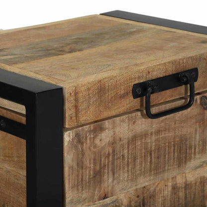 Aufbewahrungstruhen Braun 40 x 30 x 30 cm Massivholz Mango