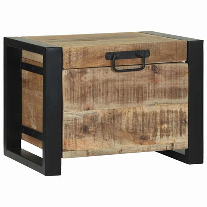 Aufbewahrungstruhen Braun 40 x 30 x 30 cm Massivholz Mango