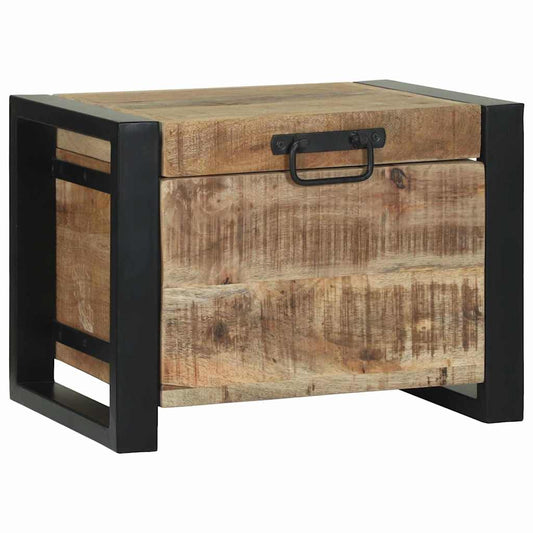 Aufbewahrungstruhen Braun 40 x 30 x 30 cm Massivholz Mango