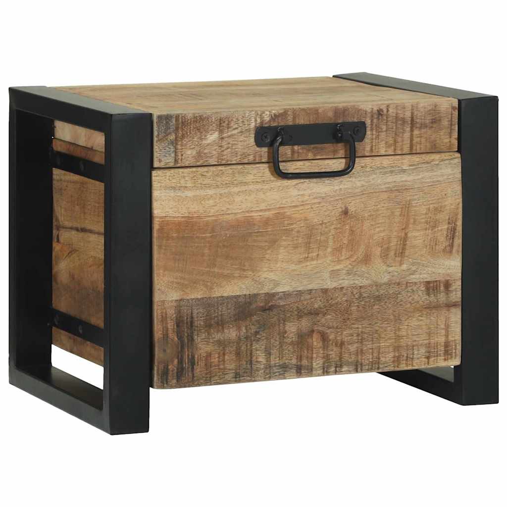 Aufbewahrungstruhen Braun 40 x 30 x 30 cm Massivholz Mango
