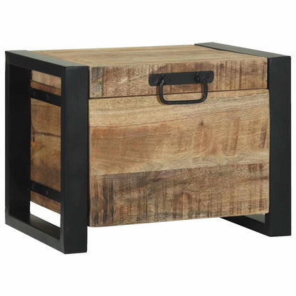 Aufbewahrungstruhen Braun 40 x 30 x 30 cm Massivholz Mango