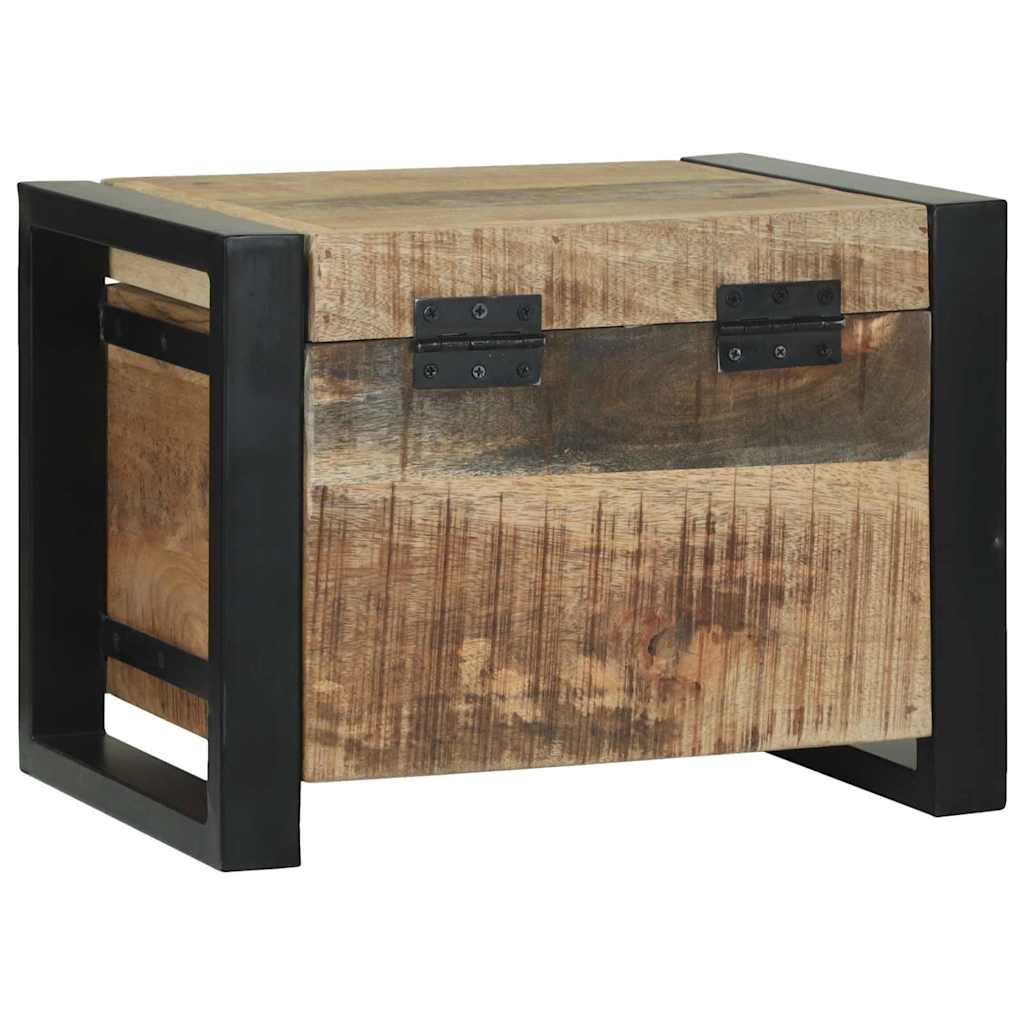 Aufbewahrungstruhen Braun 40 x 30 x 30 cm Massivholz Mango