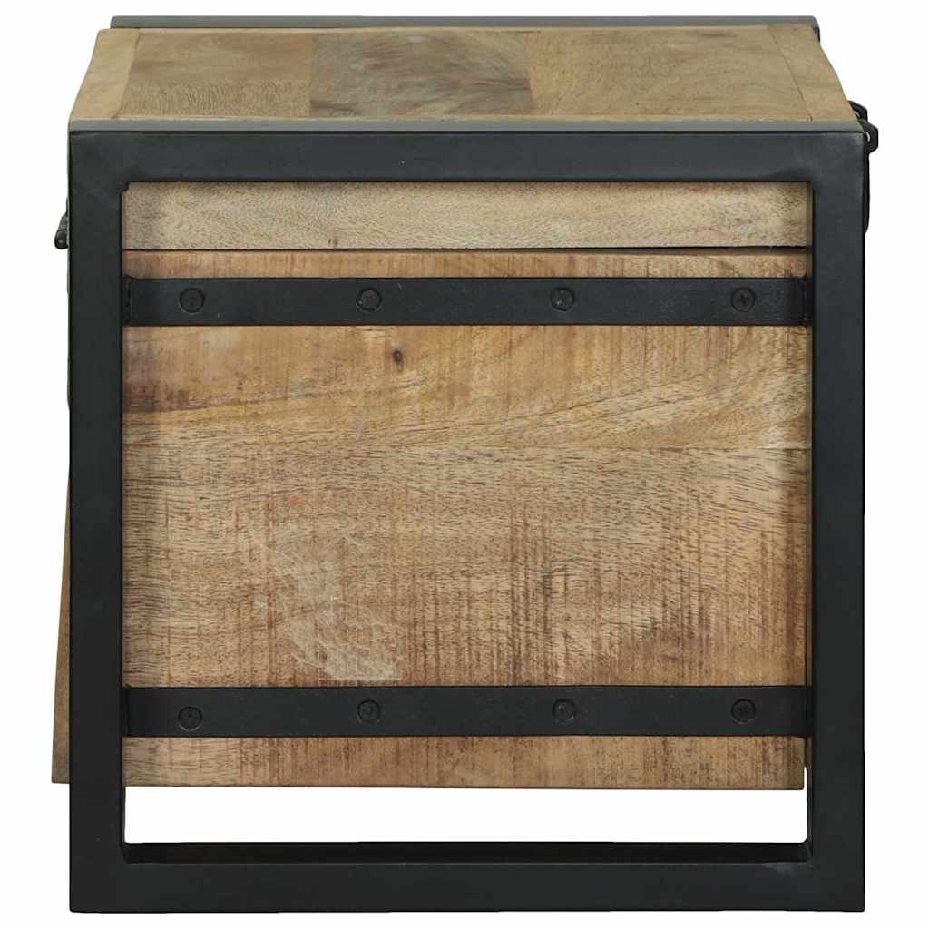 Aufbewahrungstruhen Braun 40 x 30 x 30 cm Massivholz Mango