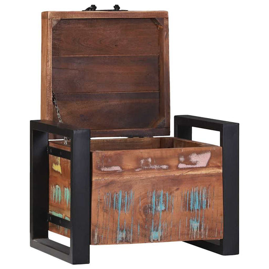 Aufbewahrungstruhen Braun 40 x 30 x 30 cm Massivholz Altholz