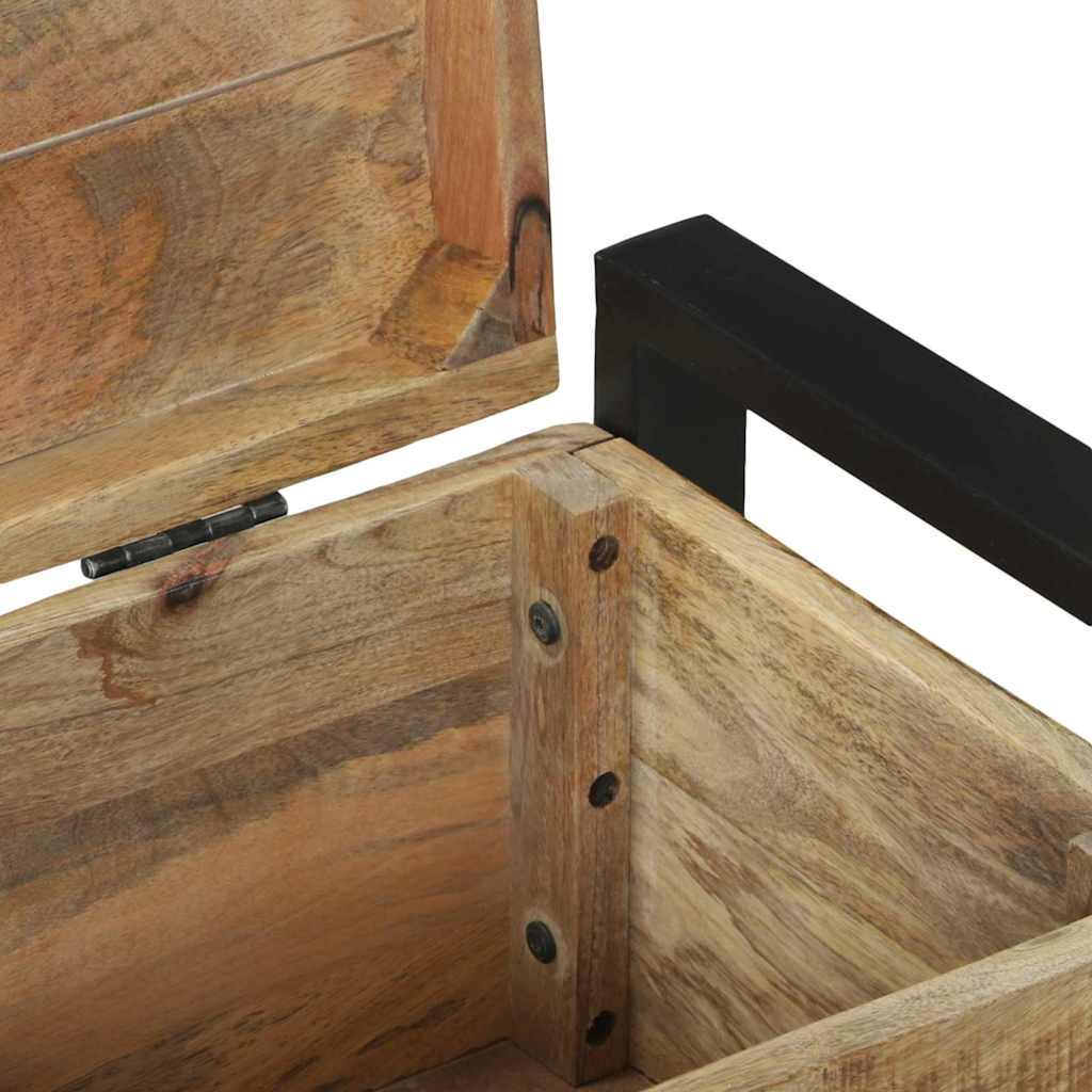 Aufbewahrungstruhen Braun 60 x 30 x 30 cm Massivholz Mango