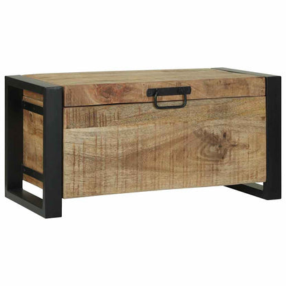 Aufbewahrungstruhen Braun 60 x 30 x 30 cm Massivholz Mango