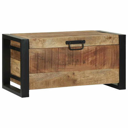 Aufbewahrungstruhen Braun 60 x 30 x 30 cm Massivholz Mango