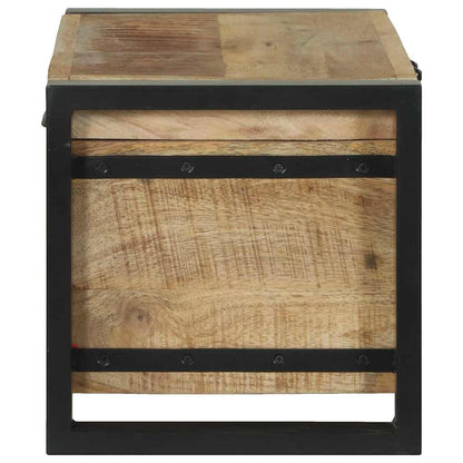 Aufbewahrungstruhen Braun 60 x 30 x 30 cm Massivholz Mango