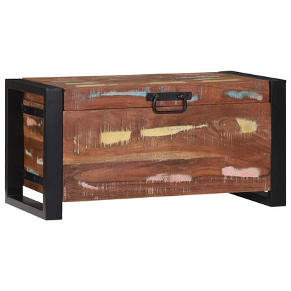 Aufbewahrungstruhen Braun 60 x 30 x 30 cm Massivholz Altholz