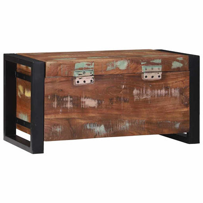 Aufbewahrungstruhen Braun 60 x 30 x 30 cm Massivholz Altholz
