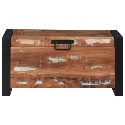Aufbewahrungstruhen Braun 60 x 30 x 30 cm Massivholz Altholz