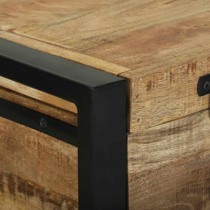 Aufbewahrungstruhen Braun 80 x 30 x 30 cm Massivholz Mango