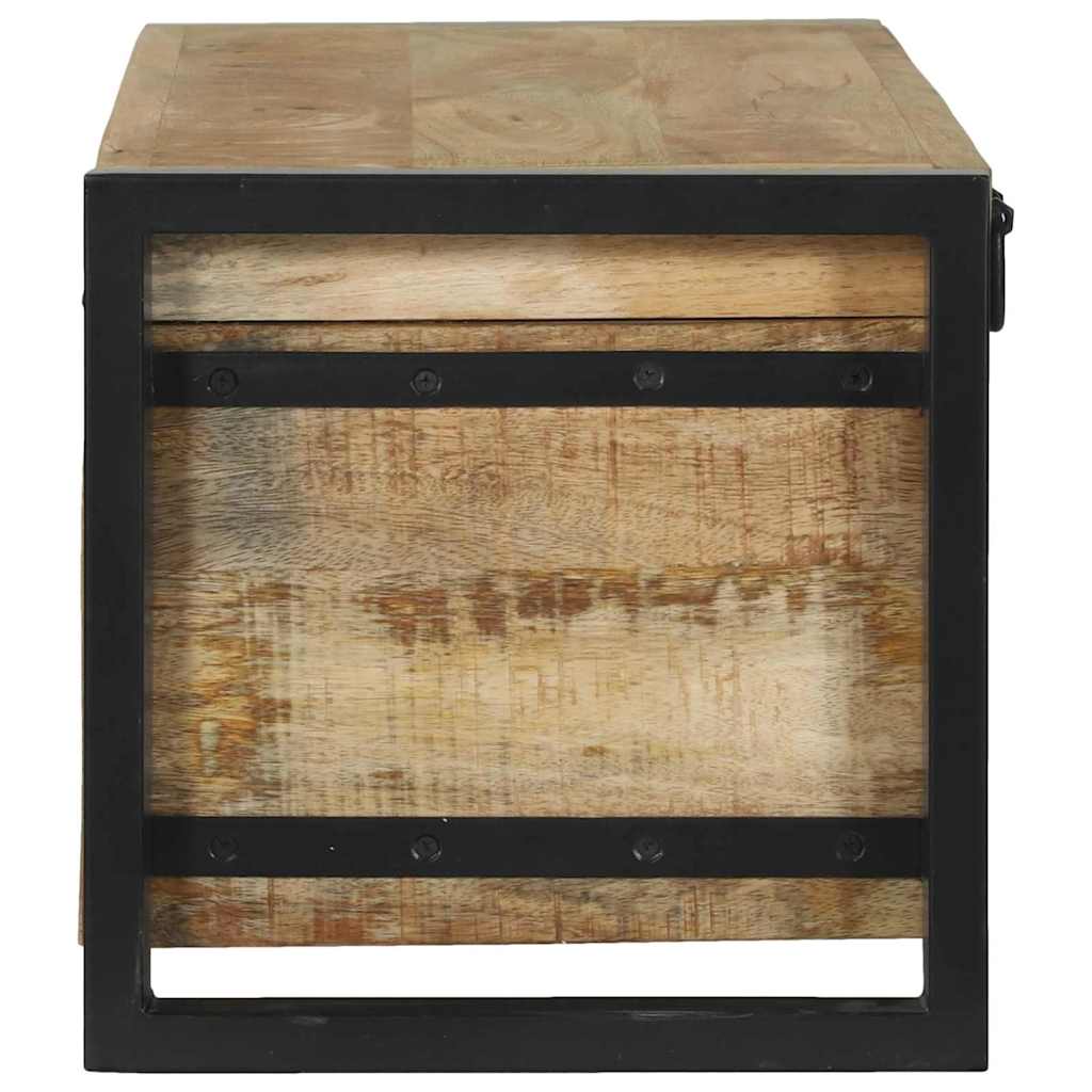 Aufbewahrungstruhen Braun 80 x 30 x 30 cm Massivholz Mango