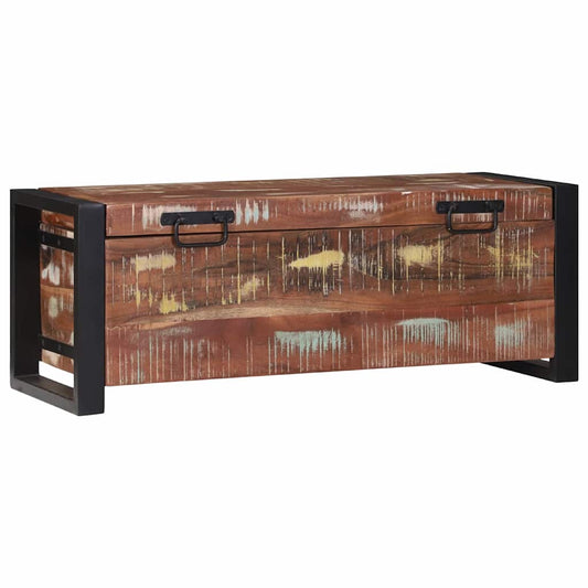 Aufbewahrungstruhen Braun 80 x 30 x 30 cm Massivholz Altholz