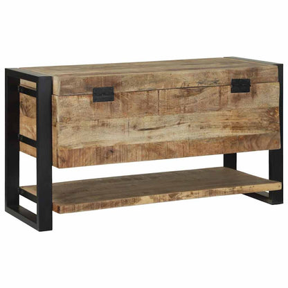 Aufbewahrungsbox Braun 80 x 35 x 45 cm Massivholz Mango