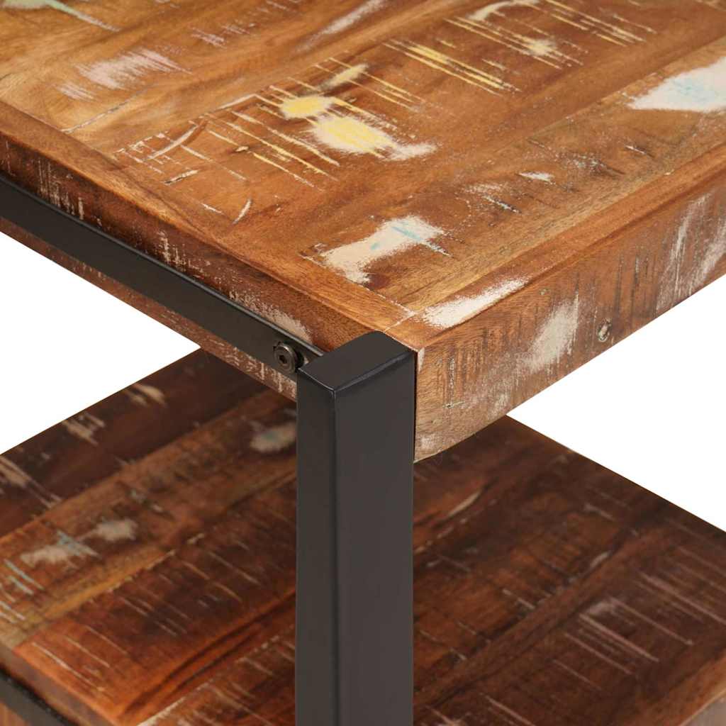 Ankleidehaken Mehrfarbig 40 x 40 x 90 cm Massivholz Altholz