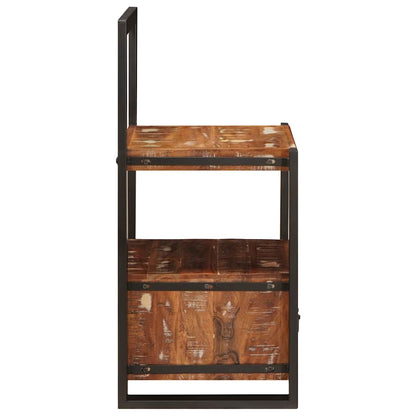 Ankleidehaken Mehrfarbig 40 x 40 x 90 cm Massivholz Altholz