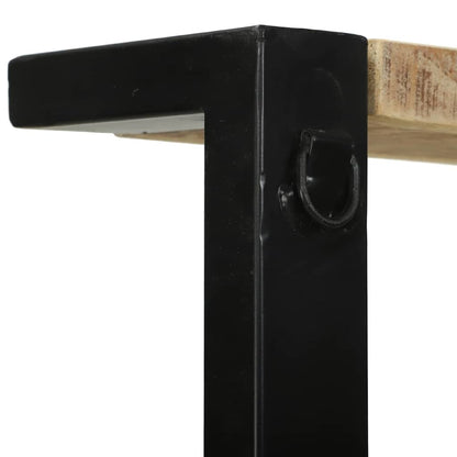 Küchenregal Braun 80 x 40 x 160 cm Massivholz Mango