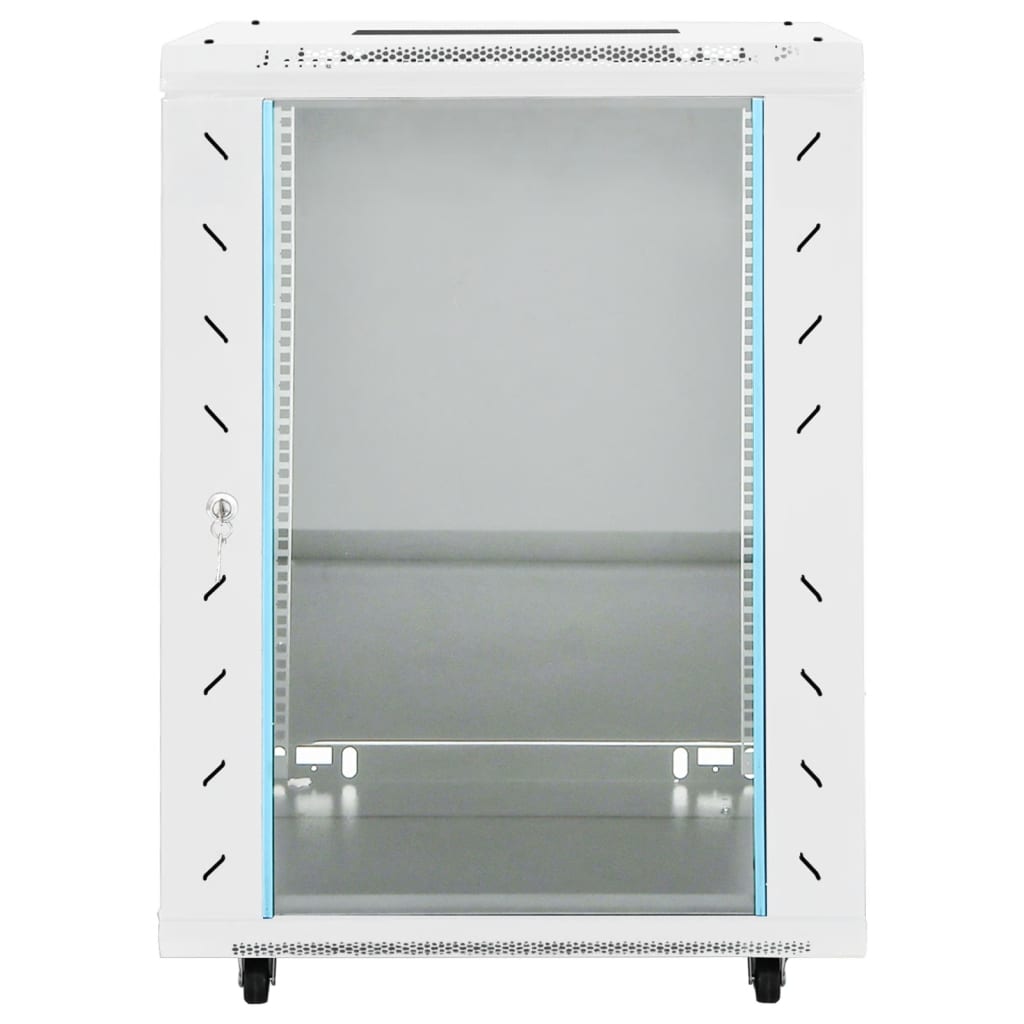15U Netzwerkschrank 19" IP20 Grau 60x45x86 cm
