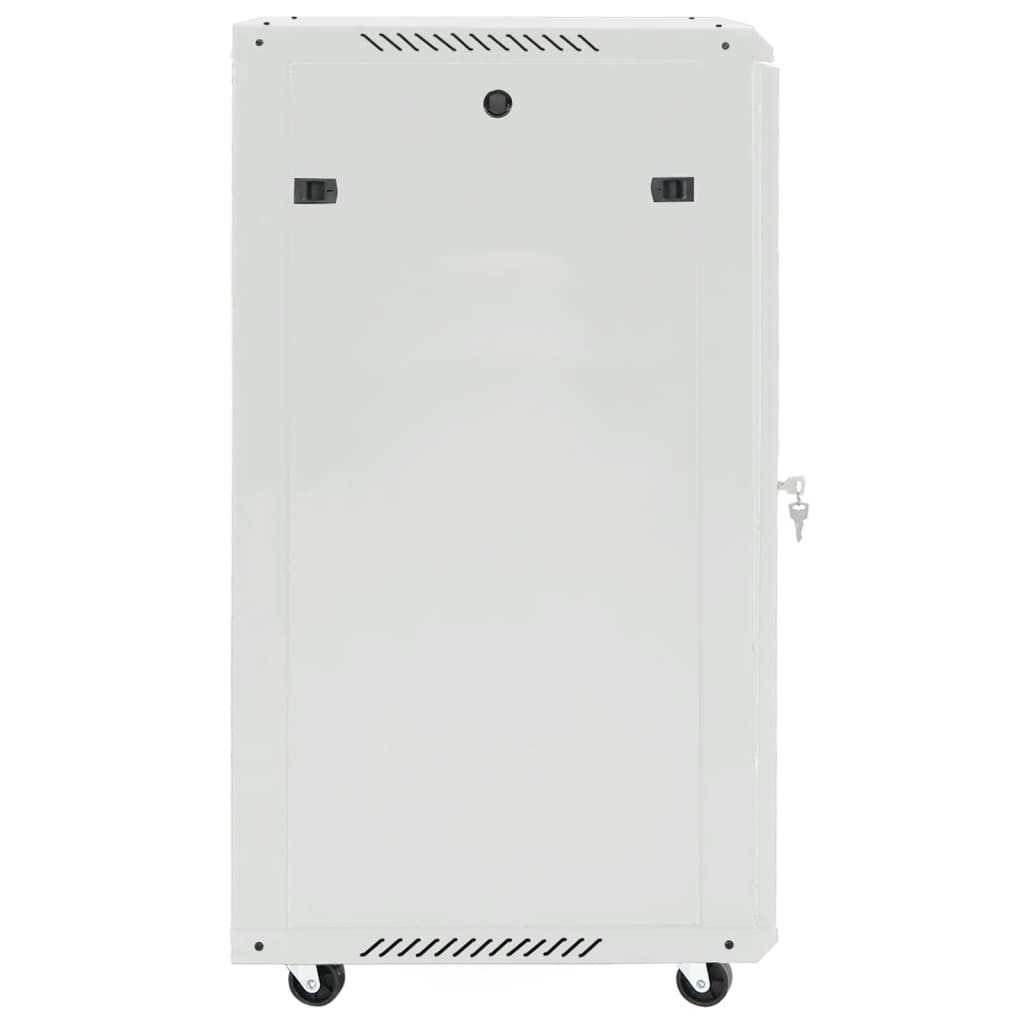 15U Netzwerkschrank 19" IP20 Grau 60x45x86 cm