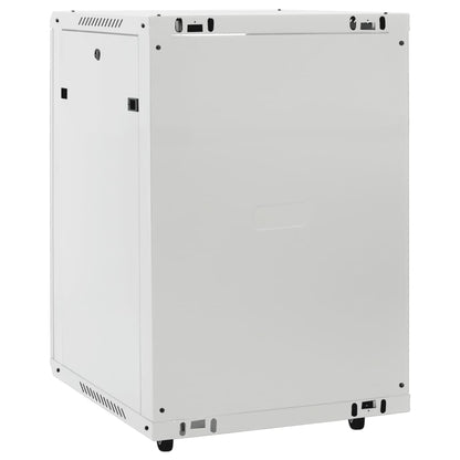 15U Netzwerkschrank 19" IP20 Grau 60x45x86 cm