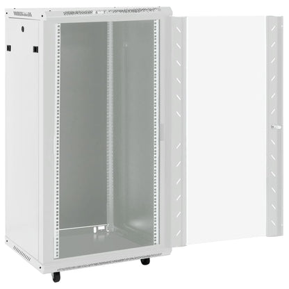 22U Netzwerkschrank 19" IP20 Grau 60x60x120 cm