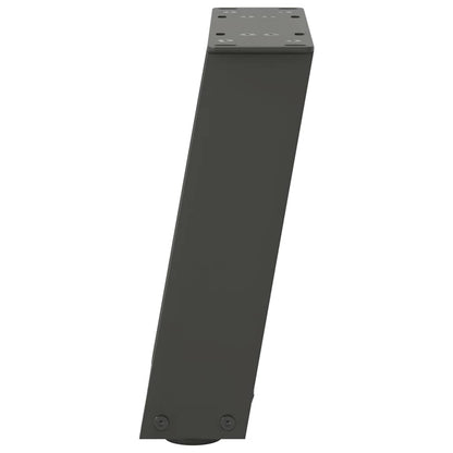 Couchtischbeine U-Form 2 Stk. Anthrazit 30x(30-31) cm Stahl