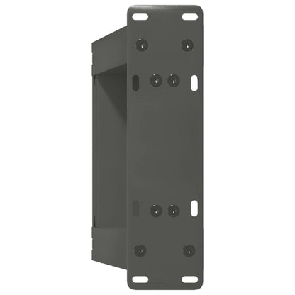 Couchtischbeine U-Form 2 Stk. Anthrazit 30x(30-31) cm Stahl