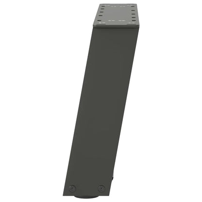 Couchtischbeine U-Form 2 Stk. Anthrazit 40x(30-31) cm Stahl