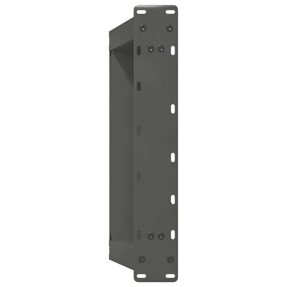 Couchtischbeine U-Form 2 Stk. Anthrazit 40x(30-31) cm Stahl